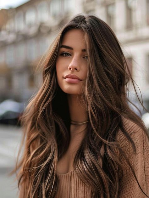 Trendy Long Haircut Ideas for 2024: Embrace Length and Style Long Length Hair Styles 2024, Long Length Haircut With Layers, Trendy Long Haircut, Long Brown Hairstyles, Long Haircuts For Women, Long Haircut Ideas, Cute Hairstyles For Women, Long Length Haircuts, Hairstyle Bob