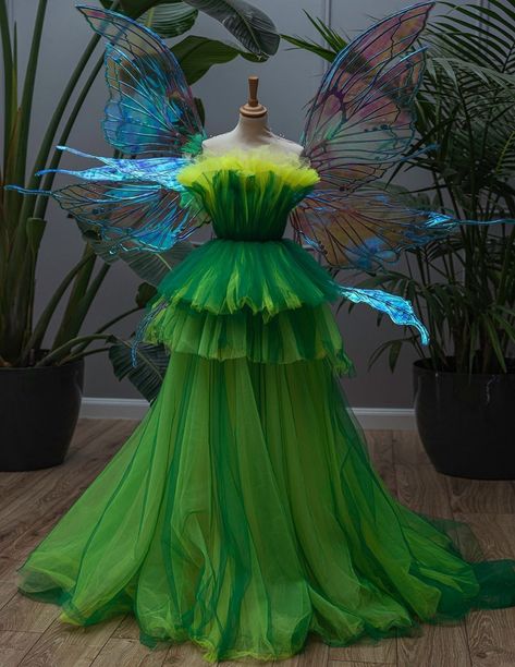 Neon Fondant by Chotronette - Unique Dress Design - Made to Measure Pleated Tulle Dress, Unique Dress Design, Theme Dress, Women's Outfits By Occasions, Halloween Costume Outfits, Zipper Skirt, Women's Outfits, Women's Bottoms, Creative Halloween Costumes