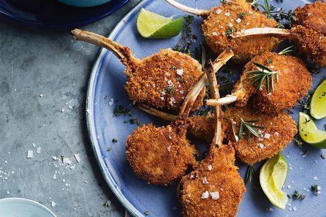 Crumbed lamb cutlets with beetroot chutney Beetroot Chutney Recipe, Lamb Cutlets Recipe, Lamb Cutlets, Lamb Chop Recipes, Retro Revival, Beef Sausage, Weekend Meals, Chops Recipe, Food Writing