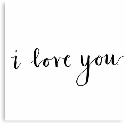 Ways To Write I Love You Fonts, I Love You Font, I Love You In Fancy Writing, I Love You Fonts Calligraphy, I Love You Fonts Design, I Love You Calligraphy, Love Fonts, Cute Calligraphy, Calligraphy Canvas