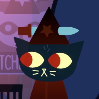 Mae Borowski, Pfp Cat, Night In The Woods, Cat Night, In The Woods, Night In, Red, Black