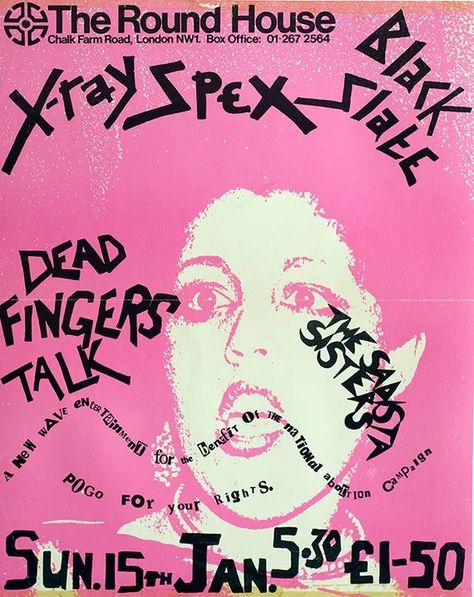 Punk for a Day: Graphic Design History and the Punk Aesthetic – PRINT Magazine Punk Poster Design, Punk Graphic Design, Punk Poster, Arte Punk, Punk Design, Punk Aesthetic, Punk Art, Round House, Rock Chic