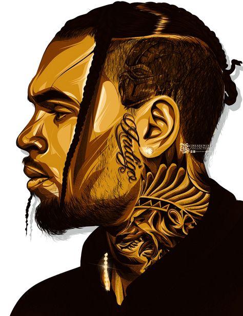 FAN ART Chris Brown Cartoon Art, Chris Brown Fan Art, Chris Brown Artwork, Chris Brown Painting, Chris Brown Cartoon, Chris Brown Drawing, Chris Brown Art, Chris Brown Wallpaper, Trill Art