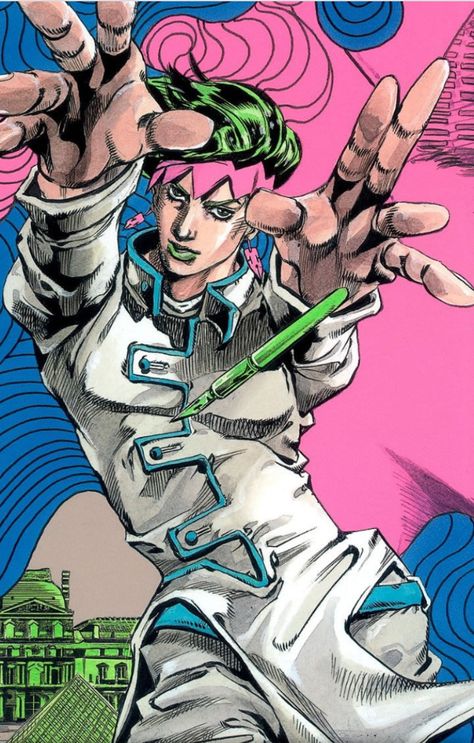 Kishibe Wallpaper, Rohan Kishibe Wallpaper, Jojo Characters, Traditional Femininity, Sharp Features, Rohan Kishibe, Jojo Fashion, Stand User, Arte Ninja