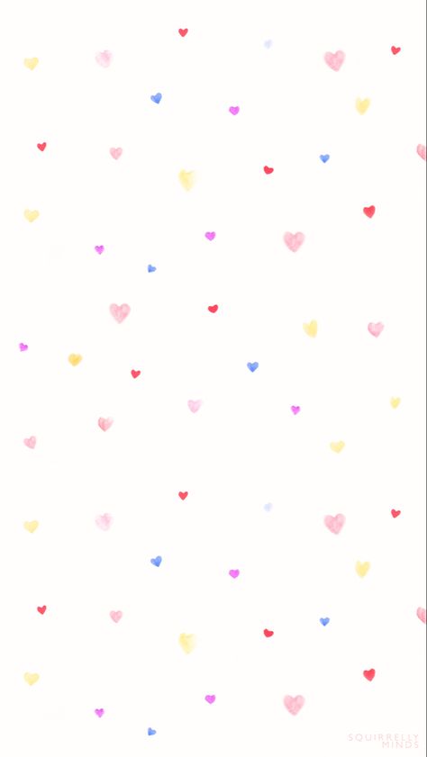 Simple Valentines, Watercolor Hearts, Watercolor Heart, Watercolor Wallpaper, 背景 シンプル, Cute Patterns Wallpaper, Iphone Background Wallpaper, Heart Wallpaper, Purple Wallpaper