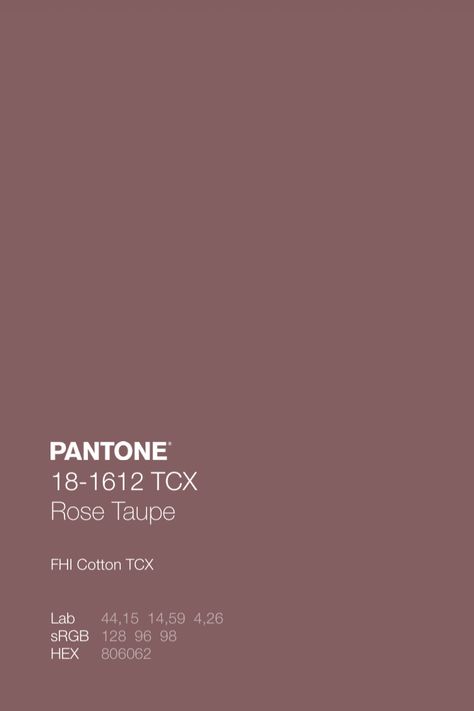 Muted Pantone Colors, Brown Rose Bedroom, Pantone Muted Colors, Deep Rose Color Palette, Muted Pink Color Palette, Mauve Tones Colour Palettes, Antique Rose Color Palette, Mauve Pantone, Muted Pinks Colour Palettes