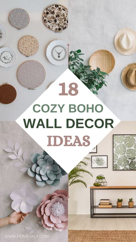 Boho decor can be cozy, trendy, and inviting. Add these 18 boho wall decor ideas to your checklist of things you need in order to make your home feel both stylish and comfortable. These are all easy DIY projects that serve as great sentimental pieces too! Grey Sofa Styling, Couch Wall Decor Ideas, Boho Wall Decor Ideas, Tv Wall Unit Designs, Light Grey Sofa, Trendy Sofa, Above Couch Decor, Couch Wall Decor, Wall Unit Designs