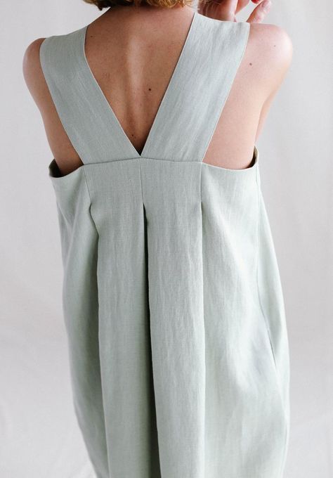 Linen Dressing Gown, Maxi Dress Summer, Wide Leg Romper, Studio Color, Homewear Fashion, Linen Fashion, Linen Jumpsuit, Dress Linen, Dress Handmade