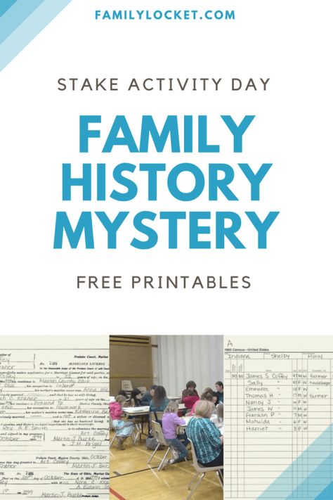 Genealogy Activities, Family History Activity, Temple Activity, Temple Activities, Primary Activity Ideas, Genealogy Projects, Lds Youth Activities, Lds Young Women Activities, Family History Crafts