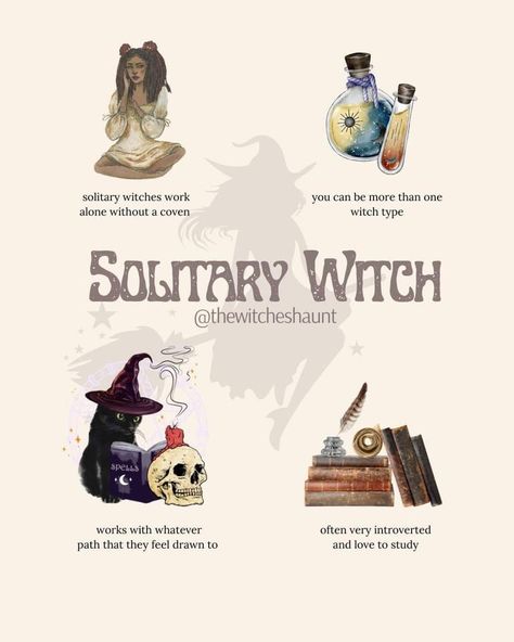 Witch Craft Aesthetic, Witch Holidays, Modern Witch Tarot, Types Of Witchcraft, Solitary Witch, Witch Coven, Witch Tarot, Wiccan Magic, Witch Spirituality