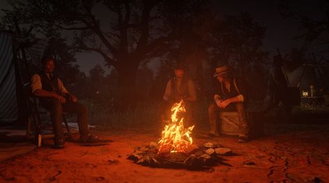 Campfire Stories, Red Dead Redemption Ii, Red Dead Redemption 2, Red Dead, Red Dead Redemption, Love Gif, Art Board, Campfire, Art Boards