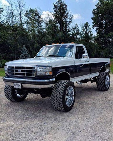 Ford F 150 Lifted, 1995 Ford F150 Lifted, Ford F250 Diesel, Ford Obs, Obs Ford, Big Ford Trucks, Diesel Trucks Ford, Obs Truck, Country Trucks