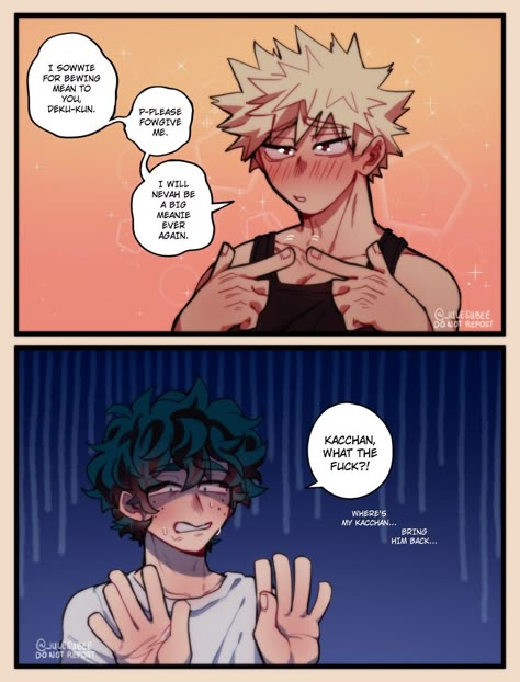 Bakugo Katsuki Fanart Cute, Anime Funny Moments, My Hero Academia Memes, Boku No Hero Academia Funny, Anime Jokes, My Hero Academia Episodes, Hero Academia Characters, Cute Comics, Anime Ships