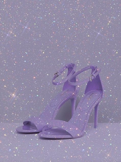 𝑆𝑎𝑣𝑒 : 𝐹𝑜𝑙𝑙𝑜𝑤 𝑚𝑒.•❤︎ Lavender Quinceanera Ideas, Quinceanera Heels, Quince Heels, Sweet 16 Shoes, Purple Quinceanera Theme, Lavender Quinceanera Dresses, Lavender Quinceanera, Lilac Aesthetic, Purple Sweet 16