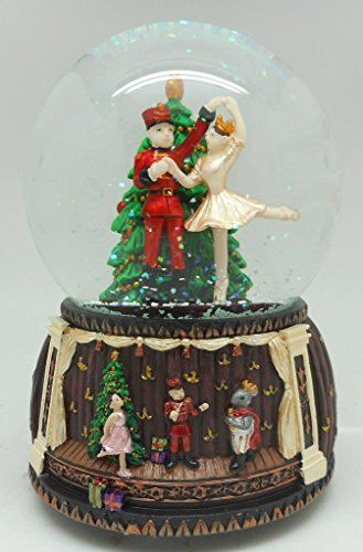 Lightahead® 100MM NUTCRACKER WITH STAGE SCENE musical water ball Table Top Decoration Christmas Robot, Musical Snow Globes, Christmas Tabletop Decor, Acrylic Decor, Chic Christmas, Fine China Wedding, China Wedding, Christmas Snow, Timeless Gifts