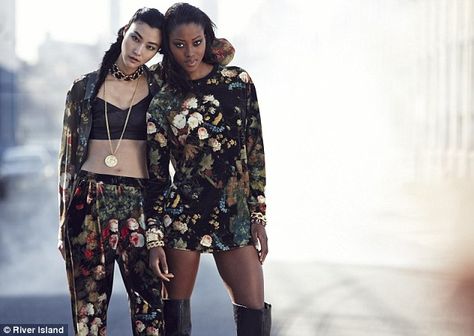 Rihanna's final River Island collection Floral Turtleneck, Rihanna Style, Winter Lookbook, Photoshoot Themes, Iconic Style, Elie Saab, Look Chic, Grunge Outfits, Latest Fashion Clothes