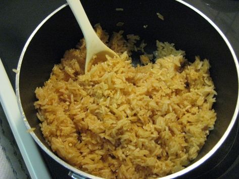 Mexican Jasmine Rice Mexican Jasmine Rice, Buchi Recipe, Homemade Mexican Rice, Bacon Rice, Jasmine Rice Recipes, Taco Rice, Mexican Rice Recipes, Homemade Mexican, Rice Food