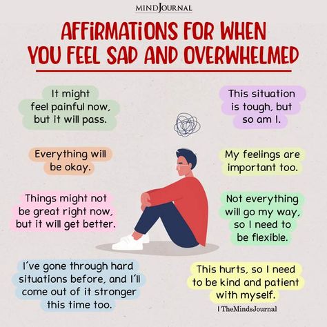 Coping Thoughts For When You Feel Overwhelmed And Sad When Feeling Down Quotes, Overwhelming Emotions Quotes, What To Do When You Feel Down, Feeling Overwhelming Quotes, When You Are Feeling Down, Overwhelming Quotes, Overwhelming Thoughts, Law Of Attraction Wealth, Feeling Feelings