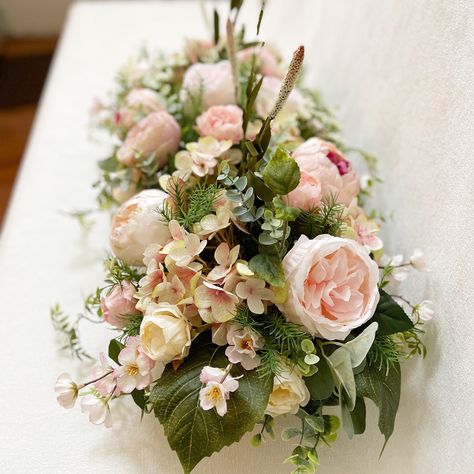 Excited to share this item from my #etsy shop: 23”Large Floral Arrangement | Spring Floral Arrangement | Sweetheart Table Floral Centerpiece - Wedding Flowers - Wedding Floral Centerpiece #valentinesday #wedding #white #gray #weddingflowers #sweetheartflorals #weddingcenterpiece #shabbychic #frenchcountry Large Floral Arrangements, Winchester Va, Spring Wedding Decorations, Spring Floral Arrangements, Bridal Shower Flowers, Centerpiece Wedding, Wedding Floral Centerpieces, Floral Centerpiece, Different Shades Of Green