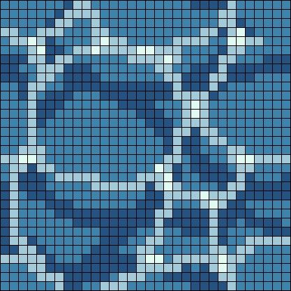 Beach Reflection, Reflection Pool, Bead Curtains, Ocean Underwater, Graph Crochet, Easy Pixel Art, Pixel Art Templates, Pixel Drawing, Pixel Art Grid