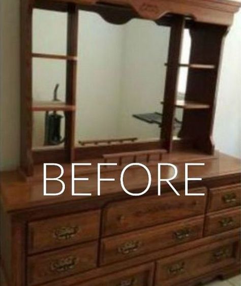 Stop Everything! These Dresser Makeovers Look AH-mazing! | Hometalk Dresser Mirror Repurposed, Decorating A Dresser Top, Dresser Makeover Ideas, Coastal Decor Kitchen, Diy Dressers, Nautical Decor Bedroom, Dresser Makeovers, Decorating Rules, Beach Style Decorating