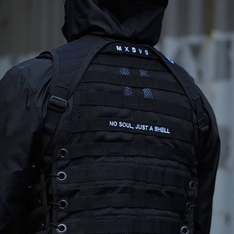 Man Aesthetic, Techwear Jacket, Punk Style Outfits, Techwear Fashion, Tactical Clothing, Mens Outfit Inspiration, Mens Fashion Casual Outfits, Tech Fashion, Military Men