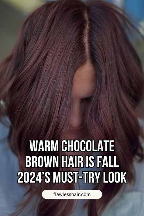 Warm Chocolate Cinnamon Brown Hair Brown Cinnamon Hair, Brown Cinnamon Hair Color, Warm Chocolate Brown Hair, Cinnamon Hair Color, Cinnamon Hair Colors, Cinnamon Hair, Style For Fall, Chocolate Brown Hair, Warm Chocolate