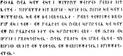 Old Norse | 700 CE - 1300 CE  What you can read in it: The Eddas, a series of old Icelandic myths, and a bunch of runes and shit. The language of the Vikings, Old Norse was spoken in Scandinavia, the Faroe Islands, Iceland, Greenland, and in parts of Russia, France and the British Isles, and is sort of the predecessor to modern Icelandic.  Pros to learning it: You can pretend you’re a Viking.  Cons to learning it: No one really speaks it anymore. Rune Alphabet, Younger Futhark, Ancient Runes, Runic Alphabet, Elder Futhark Runes, Futhark Runes, Norse Runes, Writing Systems, Lord's Prayer