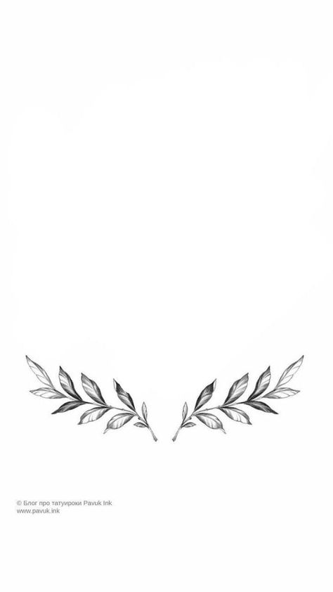 Half Wreath Tattoo, Dainty Vine Tattoo Ankle, Farewell Tattoos, Greek Crown Tattoo, Laurel Wreath Tattoo Chest, Back Waist Tattoo, Laurel Tattoo Men, Laurels Tattoo, Small Chest Tattoos For Women