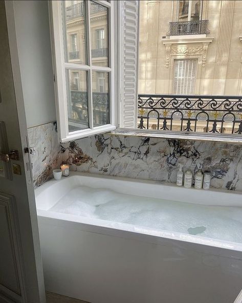 Parisian Apartment Bathroom, Paris Bathroom, Parisian House, Luxe Bathroom, French Apartment, Parisian Apartment, Apartment Bathroom, Paris Apartments, Dream Apartment