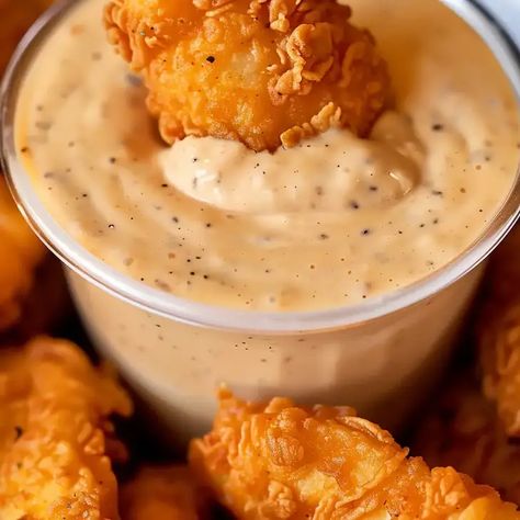 Chicken Finger Sauce Chicken Finger Dip, Chicken Nugget Dipping Sauce Recipes, Chicken Finger Sauce Dips, Chicken Finger Dipping Sauce, Chicken Finger Sauce, Chicken Nugget Dipping Sauce, Worcestershire Sauce Substitute, Crispy Chicken Fingers, Fried Chicken Sauce