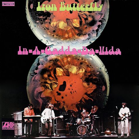 Iron Butterfly - In a Gadda Da Vida by LP Cover Art, via Flickr Rock Album Cover, Classic Rock Albums, Iron Butterfly, Rock Album Covers, Musica Disco, Acid Rock, Classic Album Covers, Musica Rock, Lp Cover