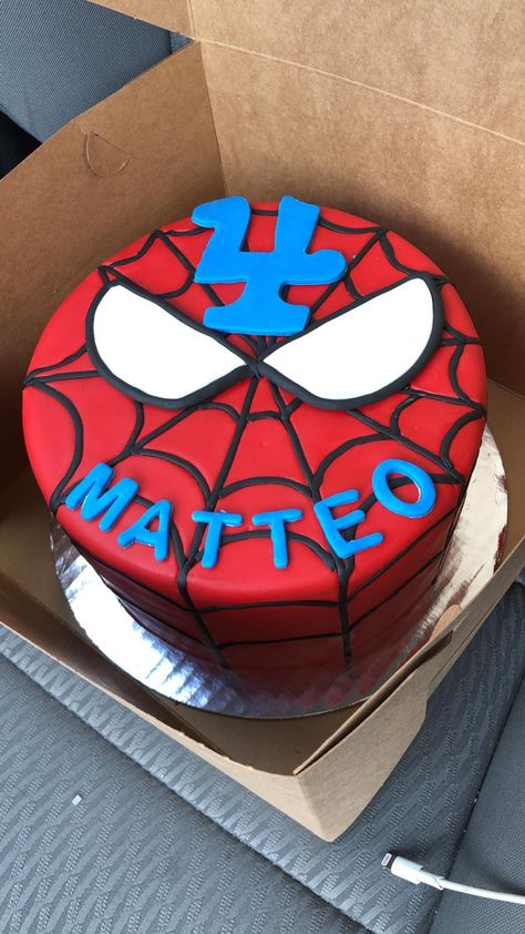 Spider Man Smash Cake, Spiderman Smash Cake, Spiderman Birthday Party Decorations, Spider Cake, 7th Birthday Cakes, Sonic Birthday Parties, Cake Pulls, 5th Birthday Cake, Friends Cake