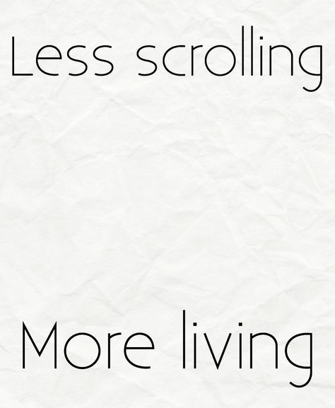 Social media is quite noisy if you think about it, maybe the things I struggle with will have room breathe if I give them more quiet. It's time to do less scrolling and more living. Good Bye Social Media Quotes, Spend Less Time On Social Media, Bye Social Media Quotes, Less Phone Time Quotes, No Buy Inspiration, Experiences Over Things, Stop Social Media Quotes, Life Without Social Media Aesthetic, Less Social Media Quotes