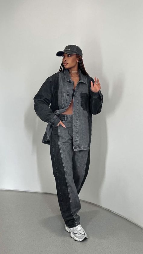 Baddie Outfits Casual Street Style Swag Winter, High Fashion Streetwear Women, Street Style Outfits Casual, Looks Jeans, Streetwear Chic, Mode Kimono, Cute Modest Outfits, Fashion Top Outfits, Effortlessly Chic Outfits