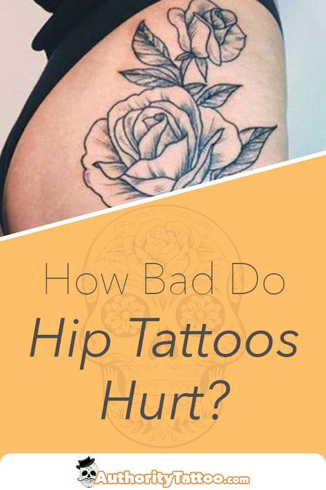 Out of all the places on the body, getting a tattoo on the hip can be especially painful. We explain how bad the pain is, and share tips on reducing pain. Hip Tattoos Women Side Thighs, Thigh Tattoos Unique, Hip Thigh Tattoos Unique, Infinity Tattoo Ideas, Learning To Tattoo, Side Hip Tattoos, Upper Thigh Tattoos, Learn To Tattoo, Tattoo Tips