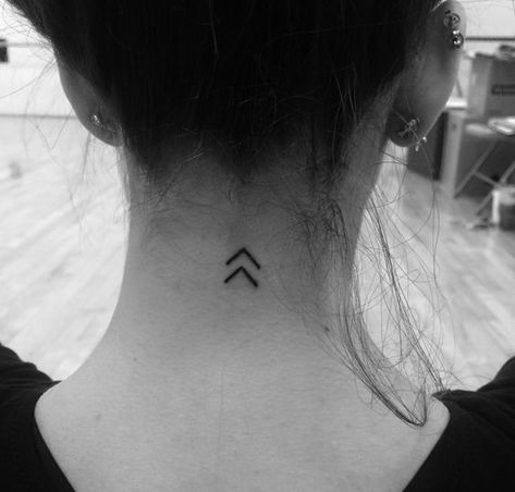 Chevron Tattoo, Shape Tattoo, Small Tattoos With Meaning, Create Your Own Reality, Inspiration Tattoos, Arrow Tattoo, Arrow Tattoos, Viking Symbols, Subtle Tattoos