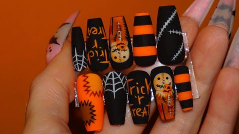 Redrum Nails, Trick Or Treat Nails, Christmas Lollipop Holder Svg, Christmas Lollipop Holder, Lollipop Holder Svg, Spongebob Nails, Blood Nails, Nightmare Before Christmas Nails, Lollipop Holder