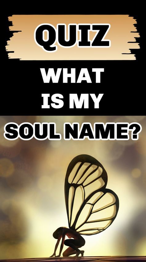 This was a neat personality and soul name quiz. Click on the link and take the quiz now to find out what your soul name is and don't forget these tests are for entertainment purposes only quizzes about yourself|fun personality quizzes|interesting|buzz feed|disney|for fun|girl quizzes|for teenagers|trivia|best buzzfeed|funny|psychology tests|personality tests|colour test|myers briggs|enneagram|fun quizzes to take Quizzes For Teenagers, What Is My Name, Personality Test Quiz, Funny Psychology, Color Personality Test, Personality Test Psychology, Buzzfeed Funny, Quizzes Funny, Fun Personality Quizzes