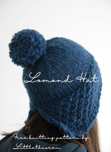 Free knitting pattern for a cute earflap hat by Littletheorem Knits Knitting Patterns Free Beginner, Knitting Patterns Free Sweater, Hat Patterns Free, Earflap Hat, Knitting Patterns Free Hats, Chunky Knit Hat, Chunky Knitting Patterns, Crochet Knit Hat, Hat Knitting