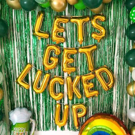 Let's Get Lucked Up Balloon Set St Patricks Party Decor, St Patricks Day Balloon Arches, St Paddy’s Day, St Patrick's Day Party Decorations, St Patricks Day Party Decorations Diy, St Patrick’s Day Party Decorations, St Patrick’s Day Party Decor, At Patrick’s Day Party, St Patrick Party Ideas