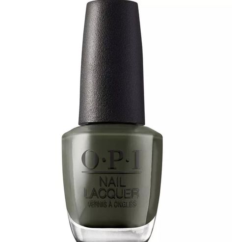 The 13 Best Nail Colors For Fall 2024 To Try Now Opi Leaf By Example, Olive Nail Polish, Nail Colors For Olive Skin Tone, Opi Green Nail Polish, Fall Nails Opi, Nail Colors For Fall, Best Fall Nail Colors, Best Nail Colors, Opi Fall