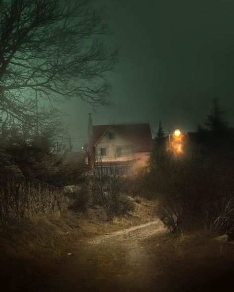 “Perfect Darkness”: Foggy Nights and Melancholy Landscapes in Cinematic Photographs by Henri Prestes Foto Photo, Photography Series, Rainy Night, Cinematic Photography, Dark Photography, Night Aesthetic, In The Woods, Fine Art Photography, At Night