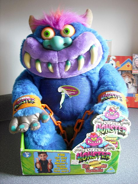 My Pet Monster, Pet Monster, 80’s Toys, Pet Monsters, Monster Toys, 90s Toys, Nostalgic Toys, Warm Fuzzies, Monster Dolls