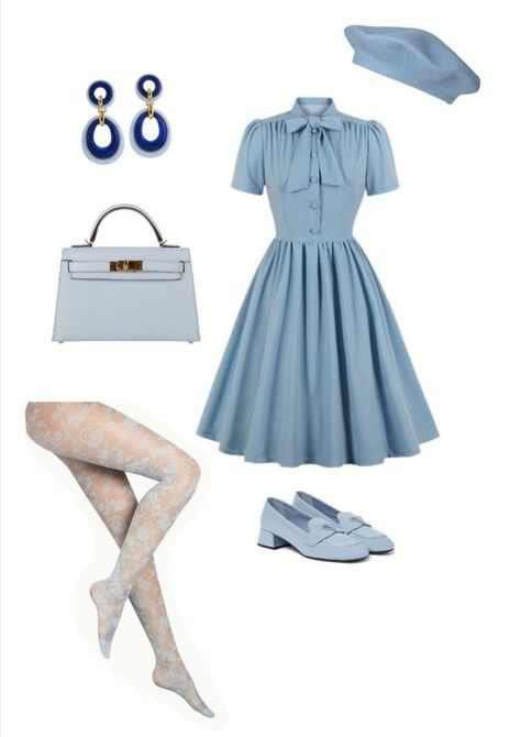 50s Housewife Outfit, Royal Outfits Aesthetic, Royal Outfits Classy, Royal Outfits, Stay Young, Princess Outfits, Looks Chic, Look Younger, Fancy Outfits