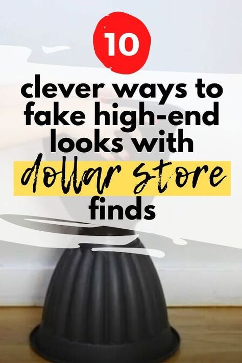 Tacky Decor, Dollar Store Finds, How To Make Decorations, Store Hacks, Diy Porch, Recipes Appetizers, Dollar Tree Decor, Living Room On A Budget, House Plants Decor