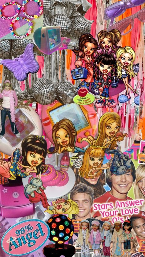 Y2K bachelorette sleepover #y2kaesthetic #y2k #2000sbaby #bachelorettetheme #bachelorettepartyideas #bratzaesthetic Millenial Bachelorette Party, Bratz Themed Bachelorette Party, Y2k Sleepover Party, Early 2000s Sleepover, Y2k Sleepover Aesthetic, 2000 Bachelorette Party, Bratz Bachelorette, Early 2000s Bachelorette Party, Bratz Bachelorette Party