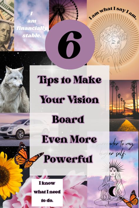 Discover the transformative power of a well-crafted vision board. Our guide "How to Make a Vision Board with Impactful Ideas & Real-Life Examples" shares 6 essential tips to amplify your manifestations, along with vibrant examples and innovative ideas. Your dreams are waiting to be unleashed! Click the link to learn everything you need to know to make an epic vision board! Witchy Vision Board, Witchy Diy, Make A Vision Board, Making A Vision Board, Magical Herbs, A Vision Board, Spiritual Decor, Innovative Ideas, Vision Boards