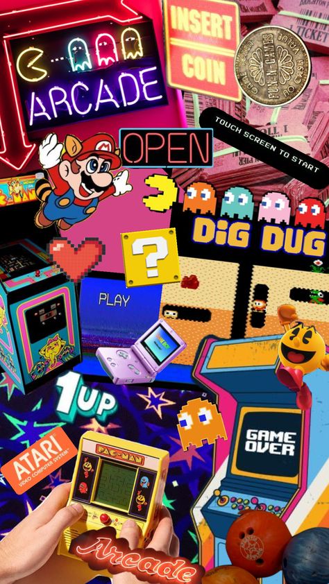 Game time 🎮 #videogames #arcade #retro #arcadecore Arcadecore Aesthetic, Arcade Aesthetic, Arcade Retro, Coin Games, Retro Arcade Games, Gaming Token, Retro Arcade, Game Themes, Game Time