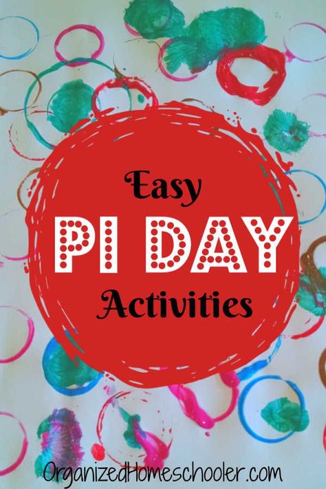 These Pi Day activities are perfect to add to your lesson plans. Pi Day is practically a homeschool holiday - a day devoted to math! These ideas are great for elementary kids. #piday #homeschool #math #organizedhomeschooler Pi Day Activities, Homeschool Holidays, Learn Math, Happy Pi Day, Fun Math Games, Math Methods, Homeschool Math, Pi Day, Mental Math